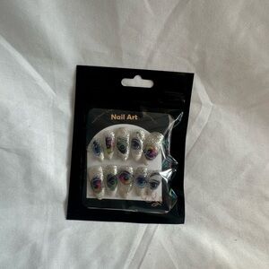 Colorful Eye Design Nail Art Set